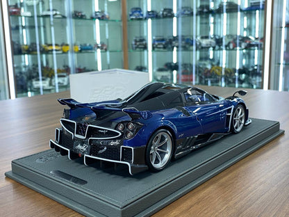 1/18 Resin Model - Pagani Imola Carbon Fiber Blue by BBR Models