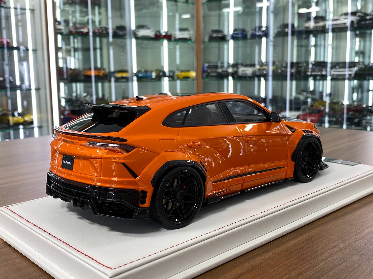 1:18 Resin Model - Lamborghini Urus LB Works by IVY Model (Orange)