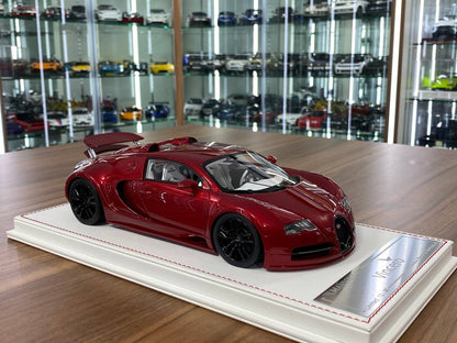 1:18 Resin Model - Bugatti Vincero Mansory by Davis & Giovanni (Red Carbon Fiber)