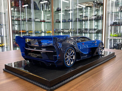 1/12 Resin Model - Bugatti Vision Gran Turismo by Look Smart (Light Blue Sport Racing Carbon)