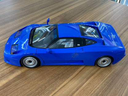 1/12 Diecast Full opening KK Scale Bugatti EB 110 Blue