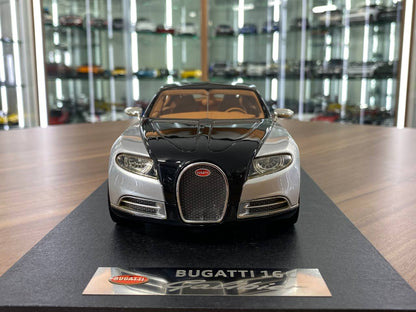 1:18 Resin Model - Bugatti 16C Galibier by TRL Models (Black/Silver)