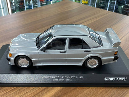 1:18 Diecast – Minichamps Mercedes-Benz 190E 2.5-16 EVO I (1989)