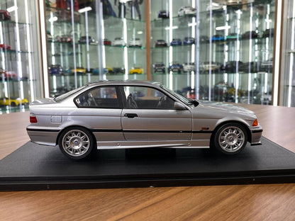 1/18 Diecast Solido BMW M3 E36 Coupe 1990 in Artic Silver