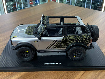 1:18 Resin – GT Spirit Ford Bronco RTR 2022 – Silver (Limited Edition)