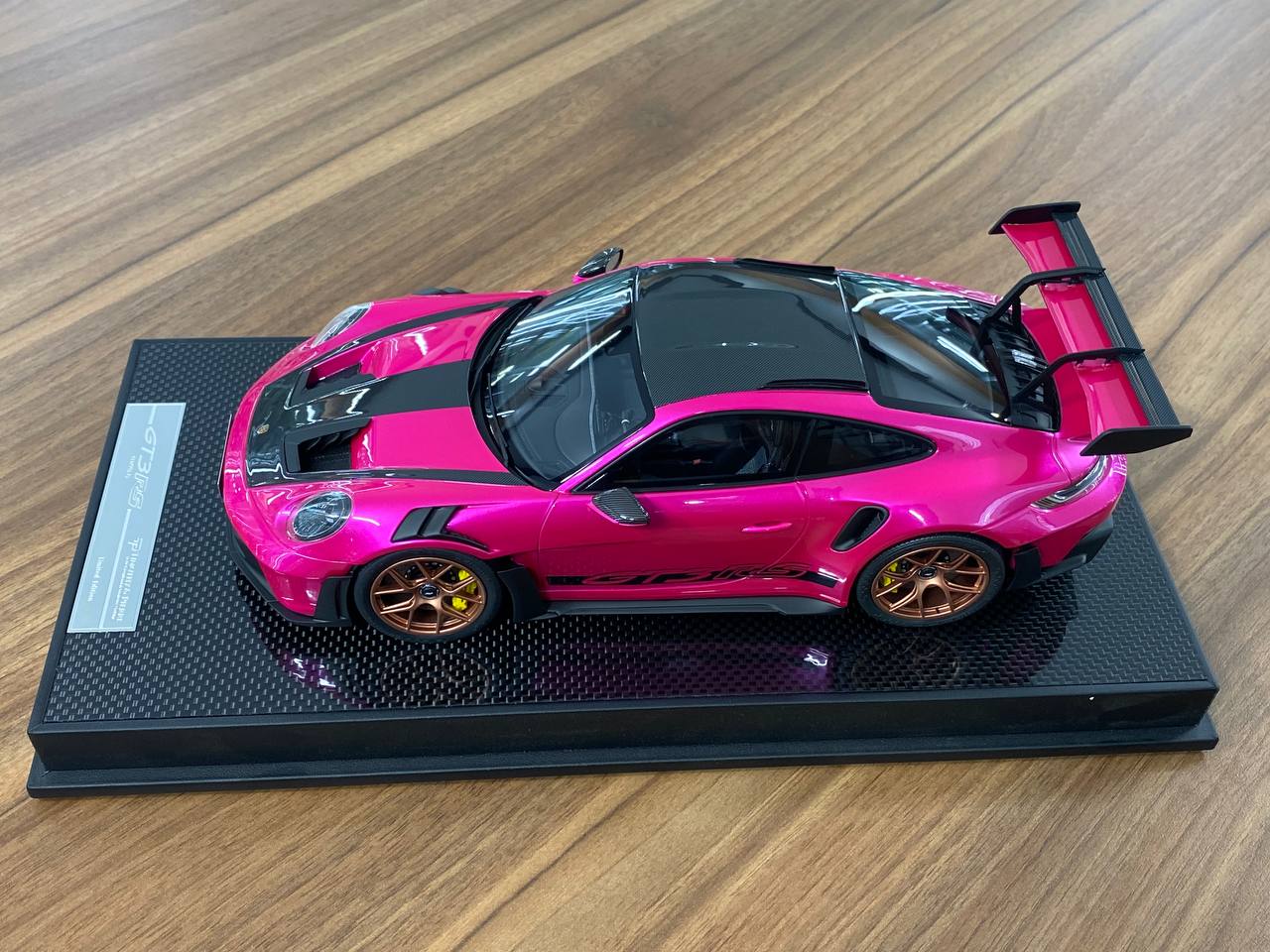 1:18 Resin Model – Timothy & Pierre Porsche 911 GT3 RS (992.1) Weissach Package – Ruby Star (Limited 29 pcs)