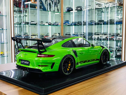 1/8 Resin Dino Models Porsche 911 GT3 RS Lizard Green Limited-20 pcs