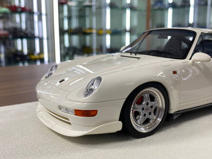 1/18 Resin - Porsche 911 (993) Carrera RS 1995 (Japan Version) White by Make Up