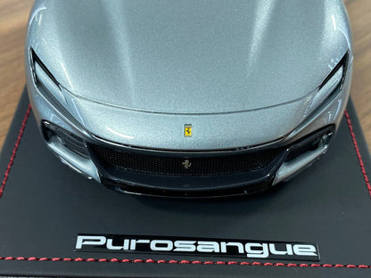 1/18 Resin Model - Ferrari Purosangue Grigio Titanio by MR Collection