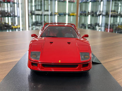 1/18 Ferrari F40 Lightweight Red Model Car by KK Models