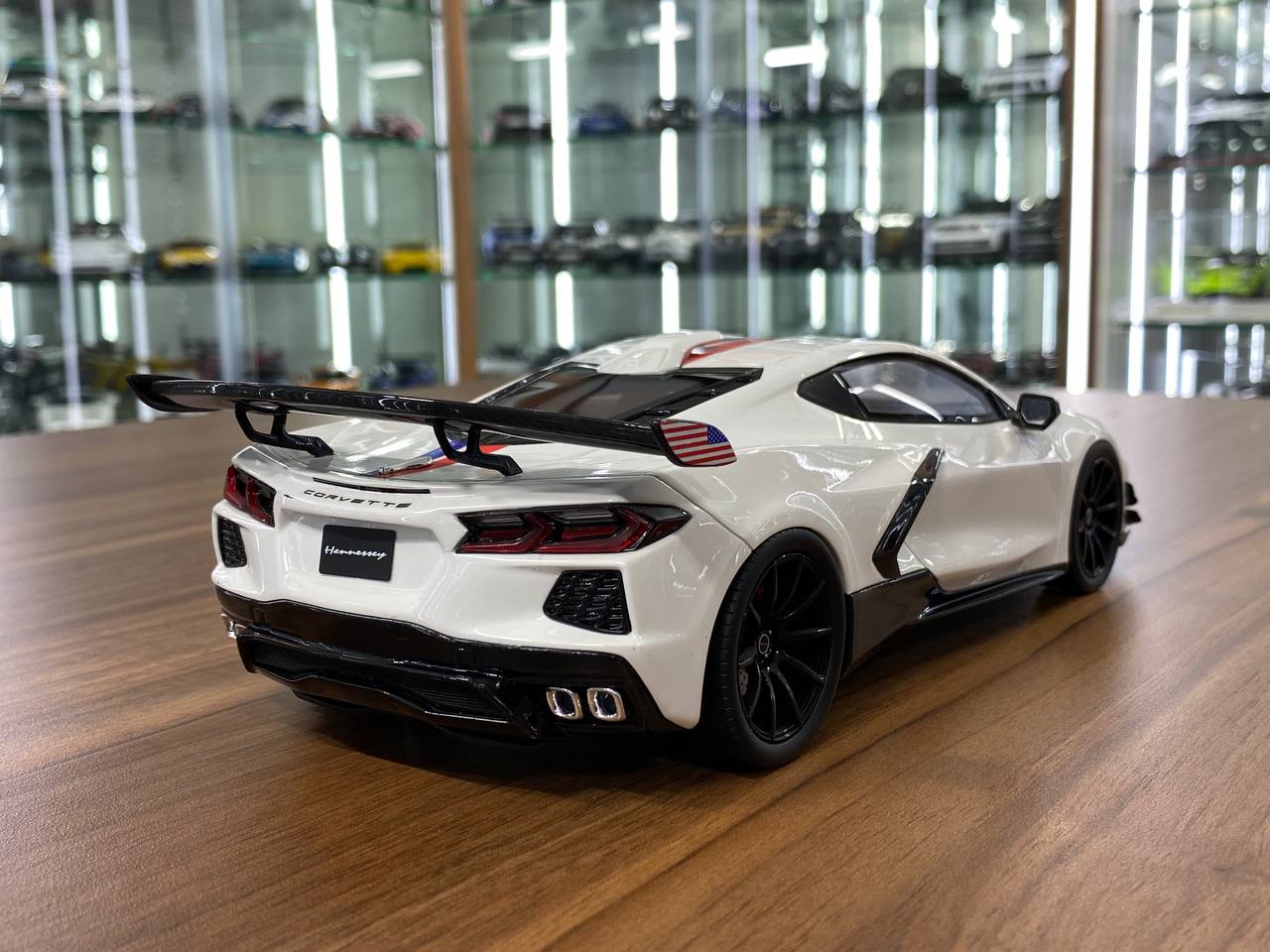 1:18 Resin Model - Chevrolet Corvette C8 Henn-Vette by GT Spirit