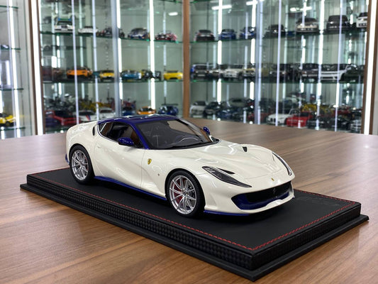 1:18 Resin Model - Ferrari 812 Superfast white by BBR Models