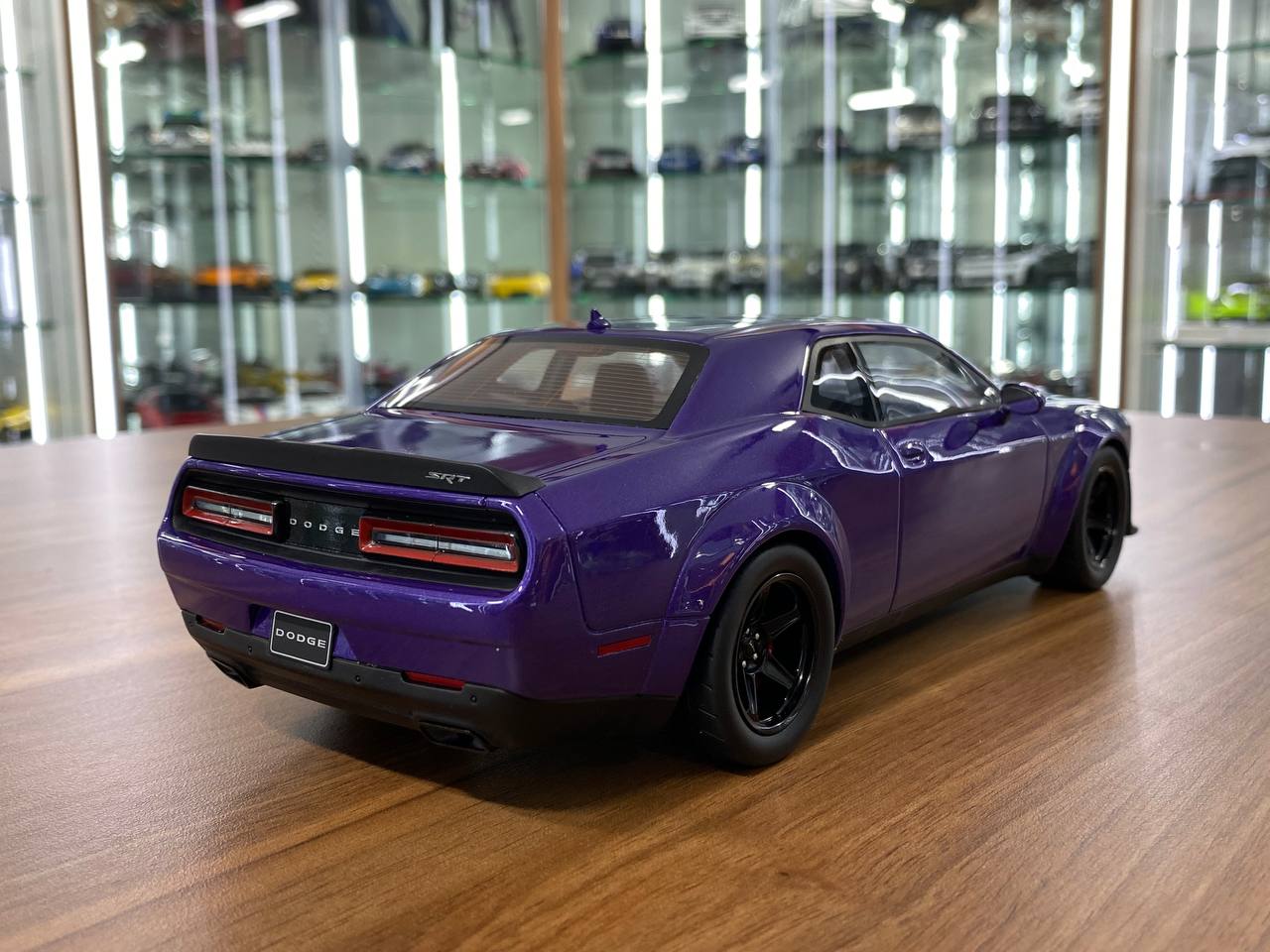 1:18 Resin Model - Dodge Challenger SRT Demon 2018 by GT Spirit