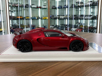 1:18 Resin Model - Bugatti Vincero Mansory by Davis & Giovanni (Red Carbon Fiber)