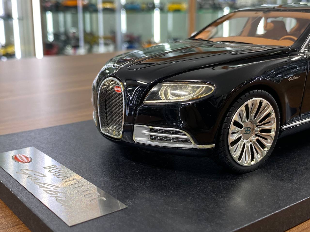 1:18 Resin Model – TRL Models Bugatti 16C Galibier in Black