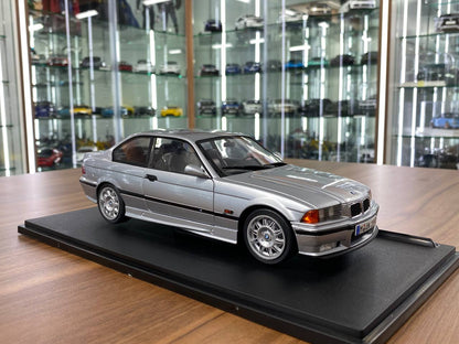 1/18 Diecast Solido BMW M3 E36 Coupe 1990 in Artic Silver