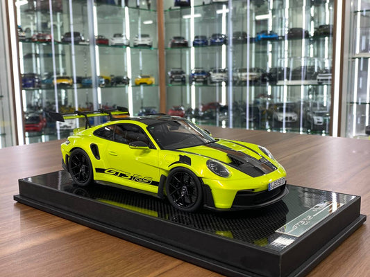 1:18 Resin Model – Timothy & Pierre Porsche 911 GT3 RS (992.1) Weissach Package – Light Green (Limited 29 pcs)