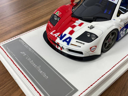 [Extremely RARE] 1:18 Resin Davis & Giovanni McLaren F1 GTR (Fina / Lark Livery) - Limited 1 of 1