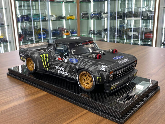 1:18 Resin VIP Model Ford Hoonitruck Monster Decal / Gold Rim(RARE Ken Block's Gymkhana 10)