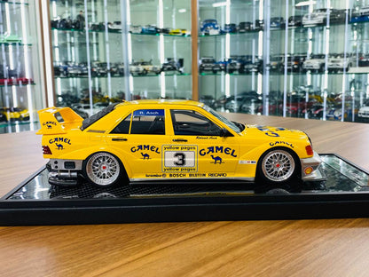 VIP Model Mercedes-Benz 190 E & A$AP Rocky’s Edition – 1/18 Resin Model, Camel Cup Decal, Limited to 30 Units