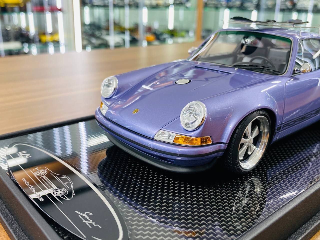 Ivy Model Porsche 911 Singer – 1/18 Resin Model, Lavender Metallic, Limited to 40 Units