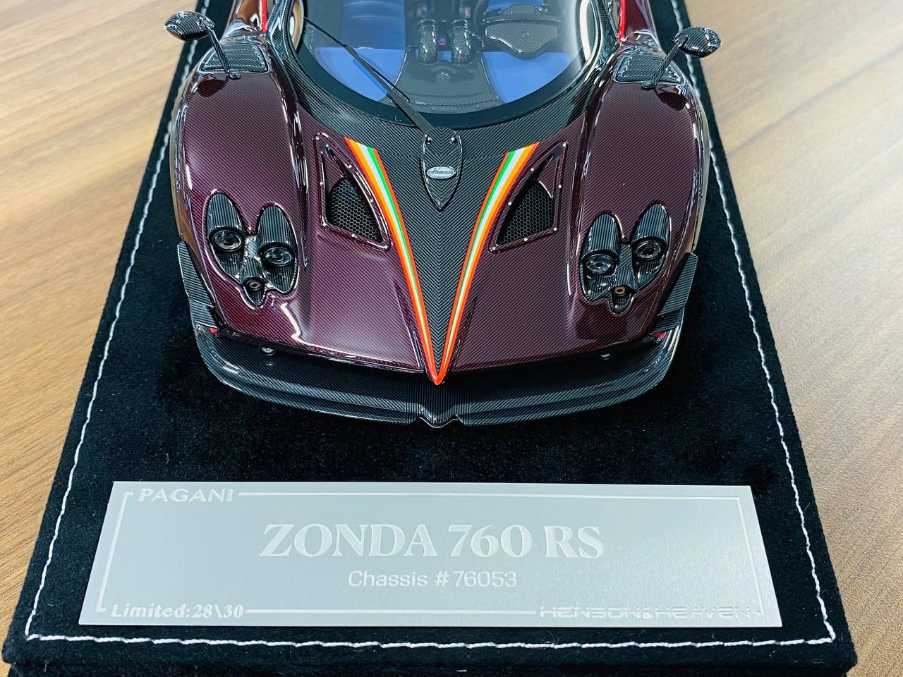 H&H Pagani Zonda 760 RS – 1/18 Resin Model, Zonda Fantasma EVO, Limited 30 Pcs