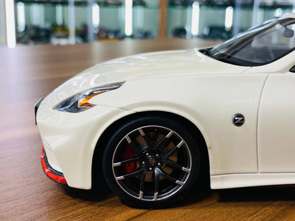 1/18 Resin – Nissan Fairlady 370Z Nismo in White by GT Spirit