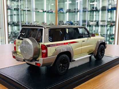 1/18 Diecast Nissan Patrol Super Safari Gold by IVY Models [ Special Number 01/99 ]