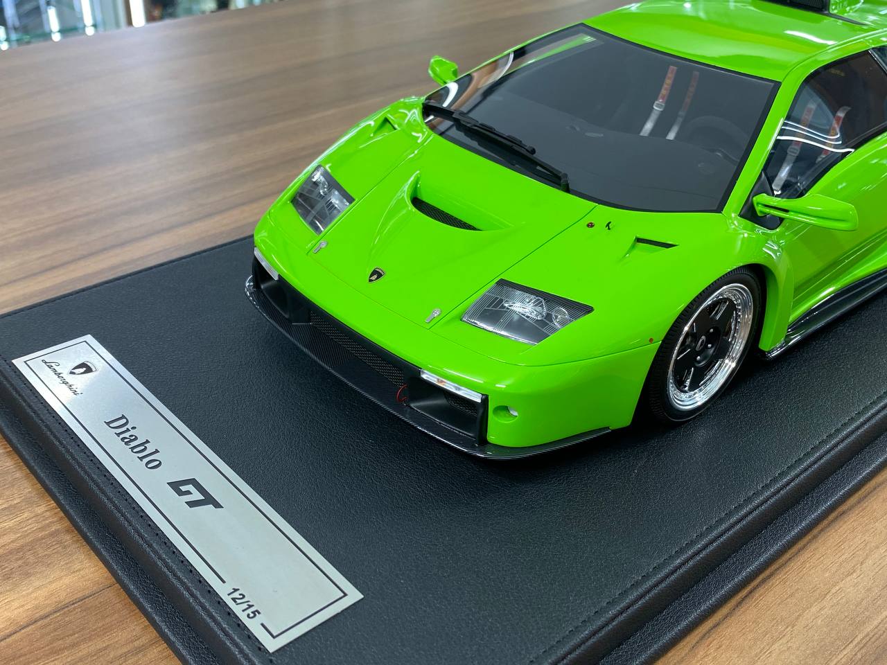 1/12 Resin Model - Lamborghini Diablo GT (Green) by GL Models