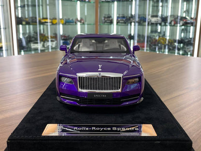 1/18 Resin Model - Rolls Royce Spectre Purple by DF Model