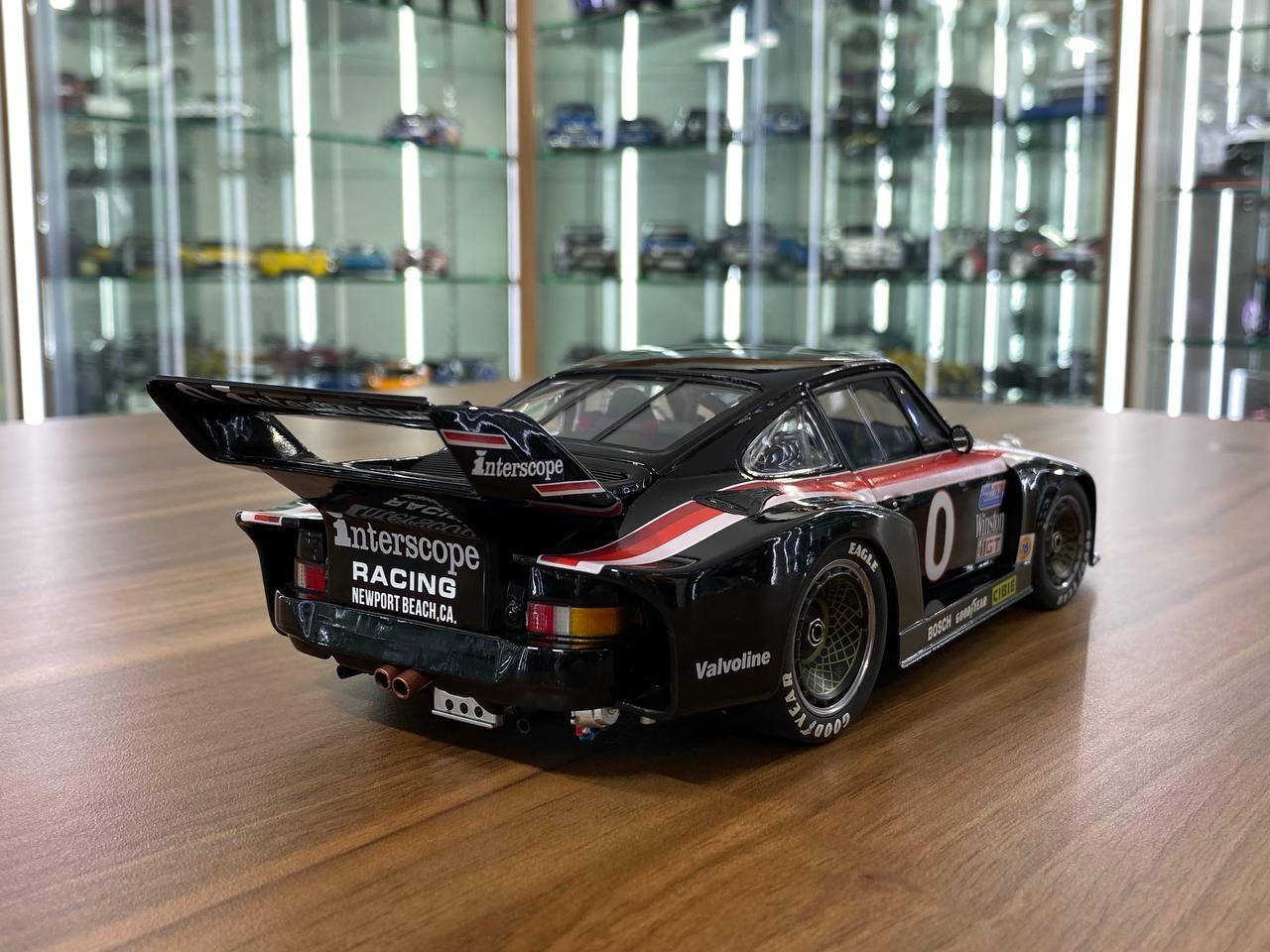 1/18 Diecast Metal - Porsche 935 Daytona 24Hr Winner #0 Black by TSM Model