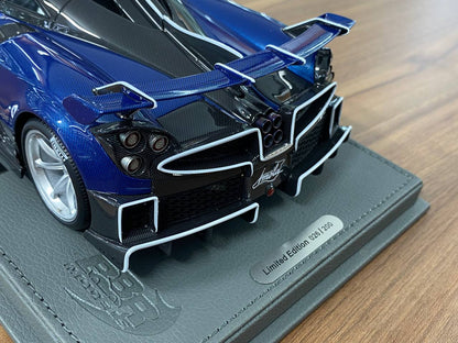 1/18 Resin Model - Pagani Imola Carbon Fiber Blue by BBR Models