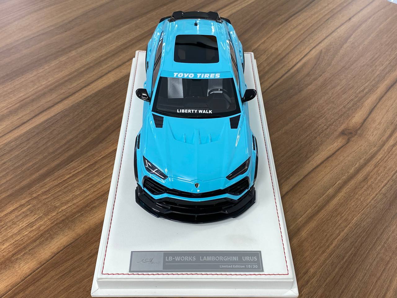 1:18 Resin Model - IVY Model Lamborghini URUS LB Works (Baby Blue)