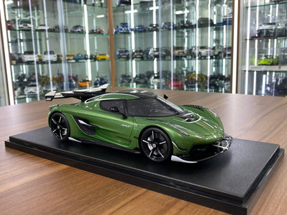 1:18 Resin Model - GT Spirit Koenigsegg Jesko Attack Plus (Green)