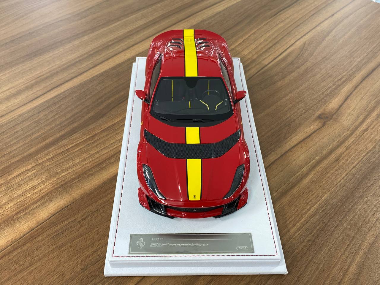 1:18 Resin Model - GL Models Ferrari 812 Competizione (Red)