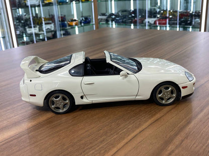 1/18 Diecast Toyota Supra MK4 Pearl Solido Scale Model Car