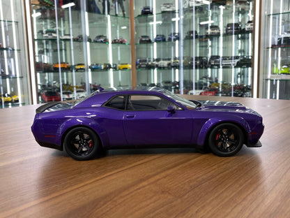 1:18 Resin Model - Dodge Challenger SRT Demon 2018 by GT Spirit