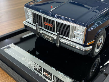 1:18 Resin Model - Old School Models GMC Sierra Classic 3500 (1986) - Dark Blue - Limited 60 pcs