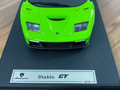 1/12 Resin Model - Lamborghini Diablo GT (Green) by GL Models