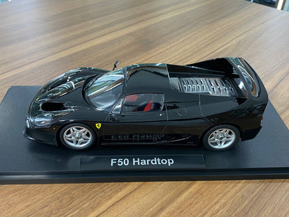 1:18 Diecast – KK Scale Ferrari F50 Hardtop in Black