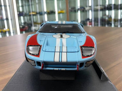 1/18 Metal Diecast Shelby Collectibles  Ford GT 40 MKII Gulf #1 1966 Gulf Edition