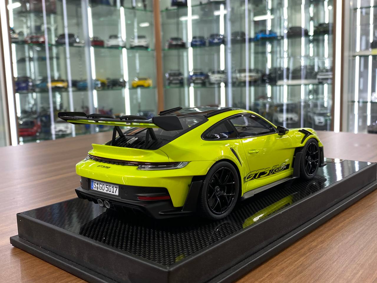 1:18 Resin Model – Timothy & Pierre Porsche 911 GT3 RS (992.1) Weissach Package – Light Green (Limited 29 pcs)