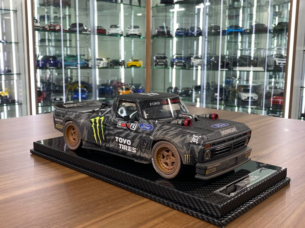 1:18 Resin VIP Model Ford Hoonitruck Monster Dirty Decal (RARE Ken Block's Gymkhana 10)