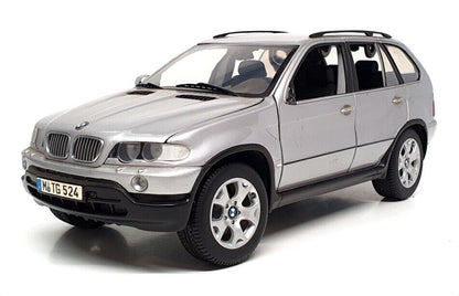 1/18 Diecast BMW X5 Silver Kyosho Scale Model Car