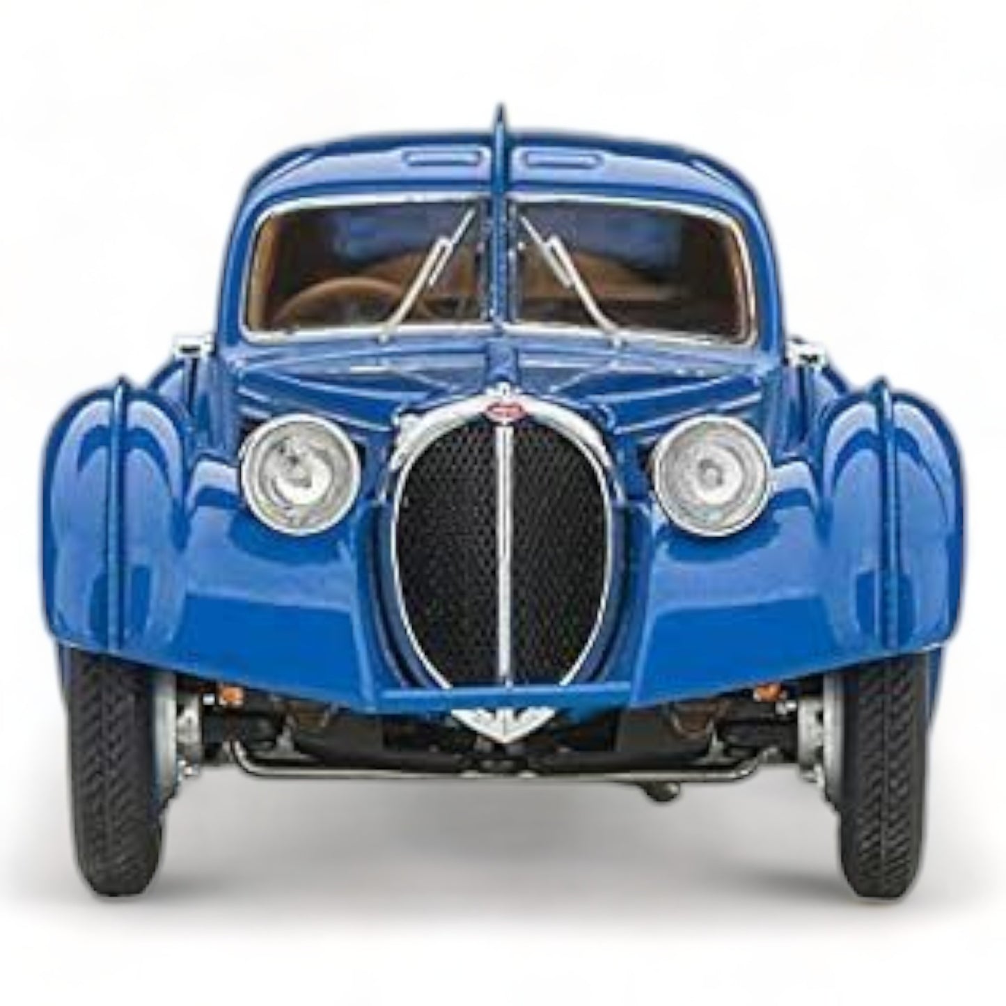 1/43 Diecast Bugatti Type 57SC Atlantic Blue AutoArt Scale Model Car