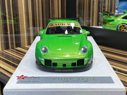 1/18 Diecast Porsche RWB Pure Jade Green by FuelMe Scale Model Car