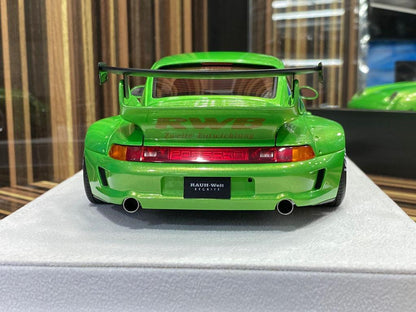 1/18 Diecast Porsche RWB Pure Jade Green by FuelMe Scale Model Car