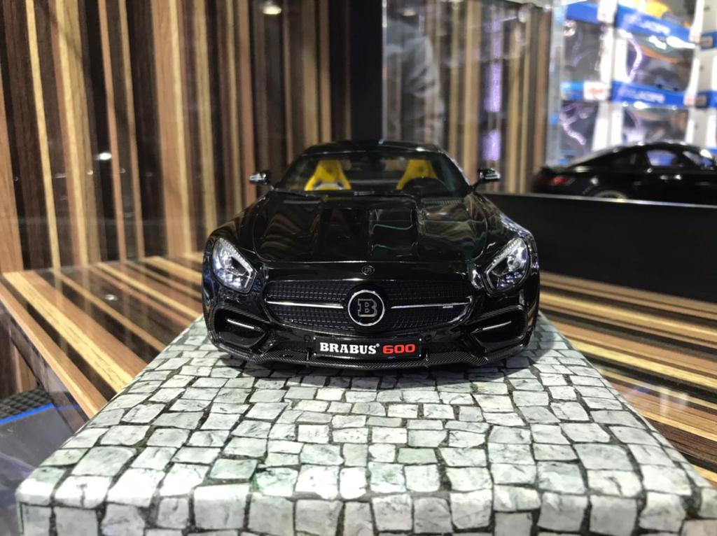 1/18 Resin Mercedes-Benz Brabus 600 GTS Black Model Car by LCD