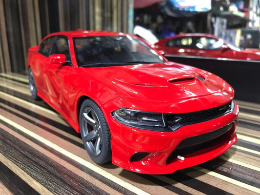 1/18 Diecast Dodge Charger SRT Hellcat Red GT Spirit Scale Model Car