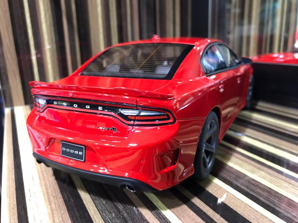 1 18 Diecast Dodge Charger SRT Hellcat Red GT Spirit Scale Model Car dturman